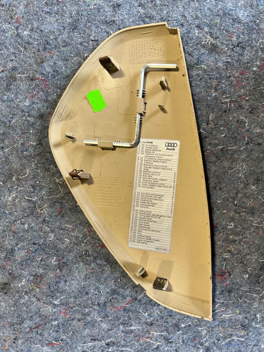 02-12 Audi A4 B6 Sedan Driver Side Dash Panel Tan Trim 8E0010160E OEM #206EM