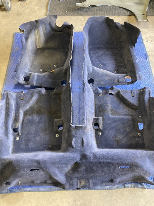 2004-2007 Volvo S60R S60 Carpet Nordkap Blue Set Rug Floor 3 Piece OEM #2771M