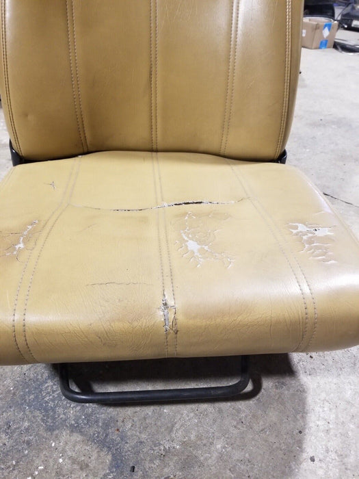 Volvo 240 244 245 Front Right Passenger Side Tan Vinyl Seat OEM #2680E