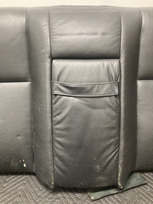 1997-03 BMW E39 Rear Seat Back Black Leather 540i 528i Alpine OEM #110M