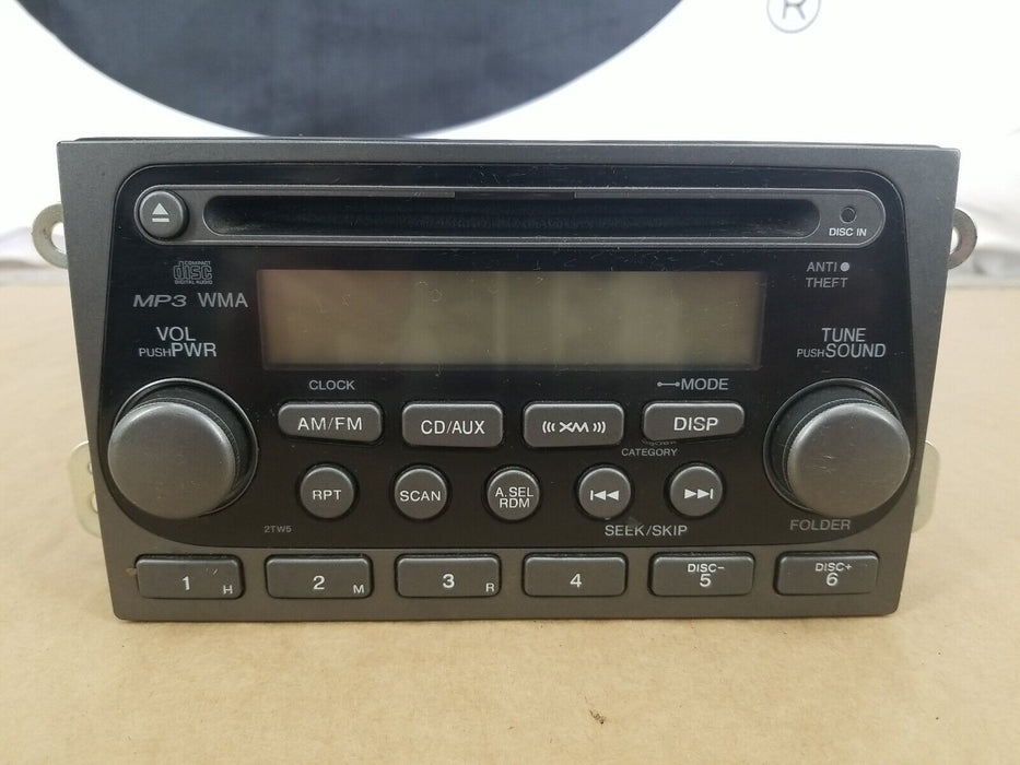 Honda Element AM FM CD XM Player Radio Receiver Console OEM w/VIN #501CNj