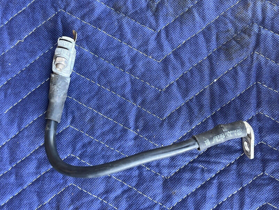 2003-2009 Audi S4 B6 B7 8E Negative Battery Ground Cable 8E1971235F OEM #637EM