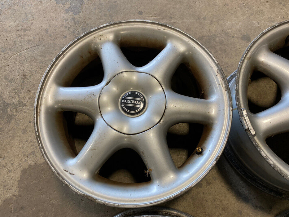 Volvo 850 V70 S70 Set Of 4 Cetus Rims Wheels 9140545 6.5Jx15x43 OEM #1269E