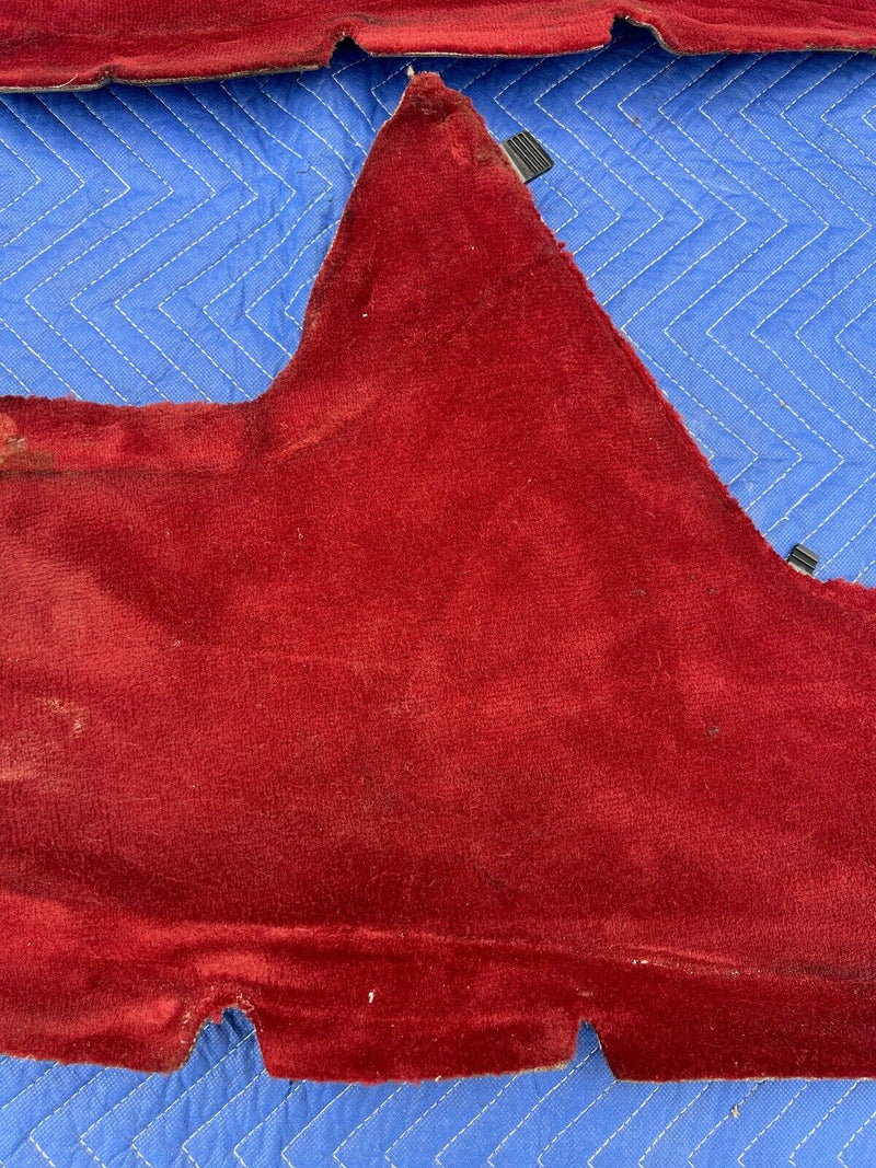 1979-1985 Mercedes 300SD W126 Maroon Fairing Cover Pair R/L 1266831525 OEM#308EM