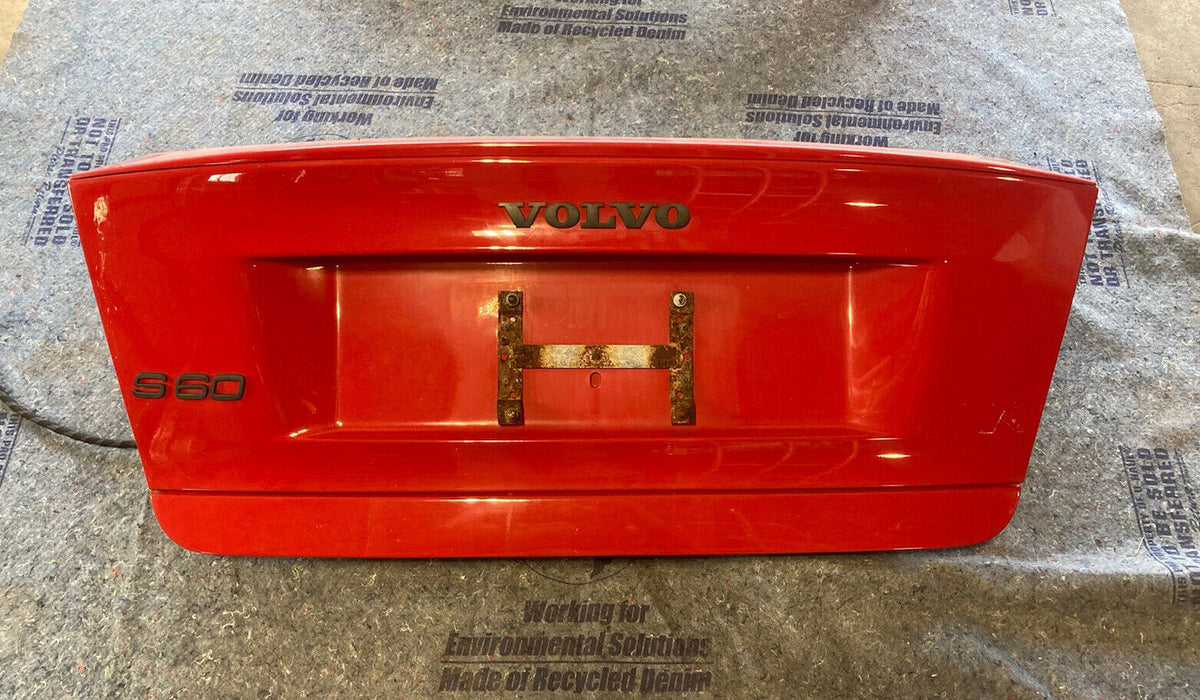 2005-2007 Volvo S60R S60 Trunk Passion Red Rear Deck Lid #1259M