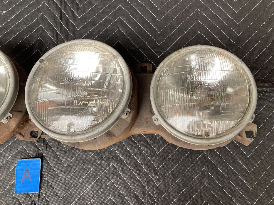 1982-1994 BMW E30 318i 325i Right Left Head Light Assembly Lamps OEM #2302M