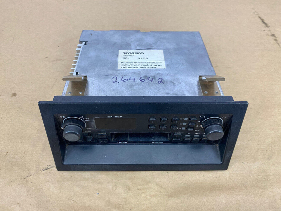 Volvo 740 760 940 Radio Cassette Player Tape Deck Head Unit OEM 1398615 #2980E