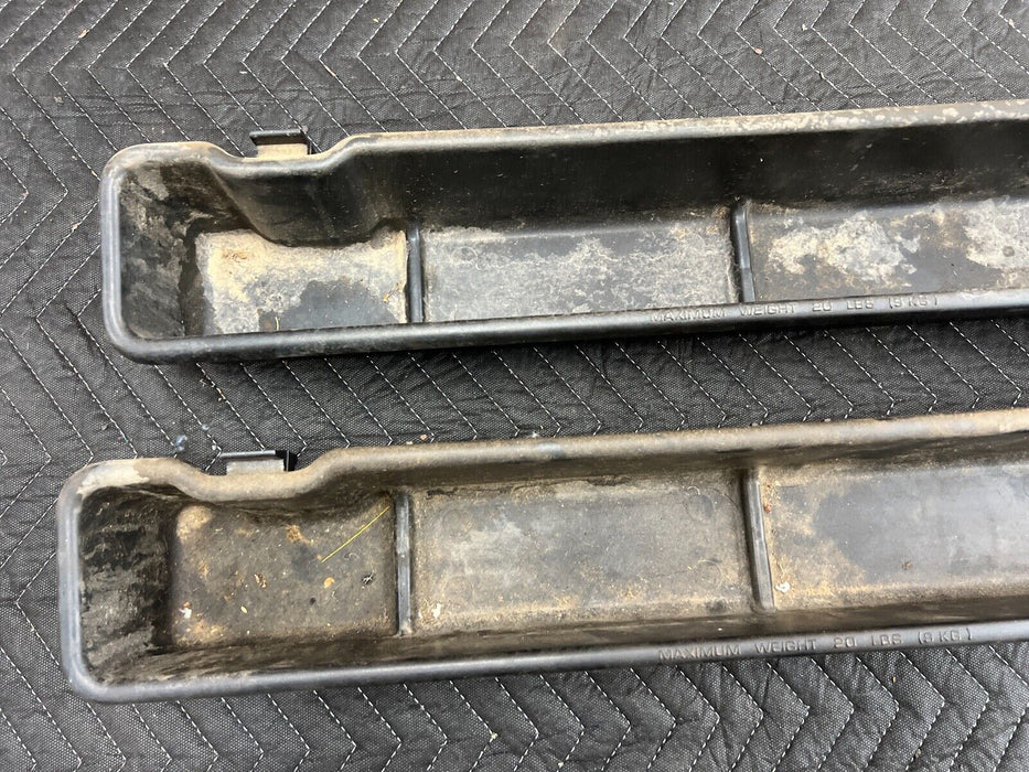 1998-2001 Dodge Ram 1500 Pair Interior Rear Tool Storage Trays 55215598 OE#763EM