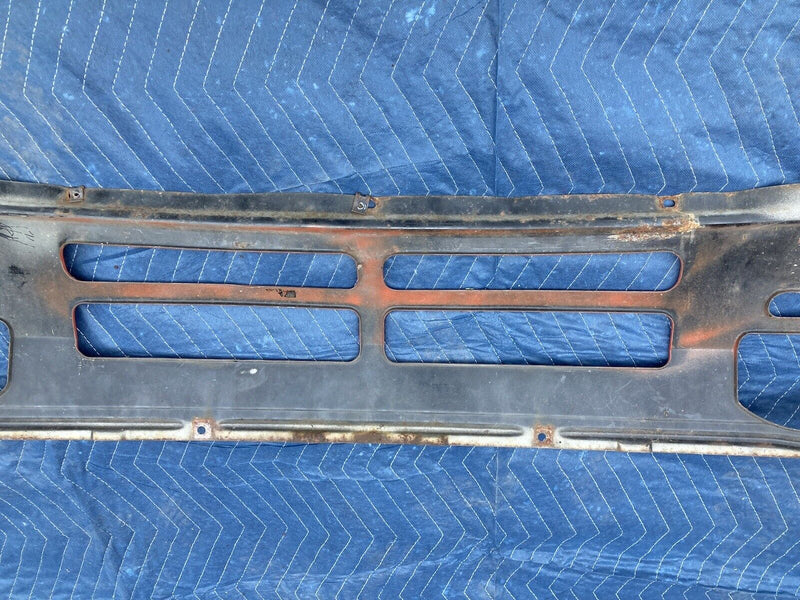 1982-1994 BMW E30 318i 325i Metal Bumper Red Valance Front Grille OEM #2340M