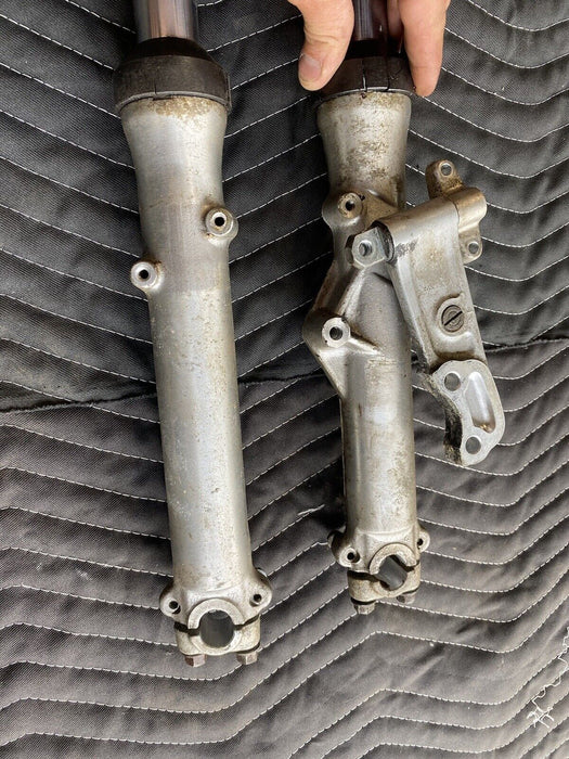 1974 Honda CB360 CB360T Front Shock Tower Pair Forks OEM Motorcycle #3005E