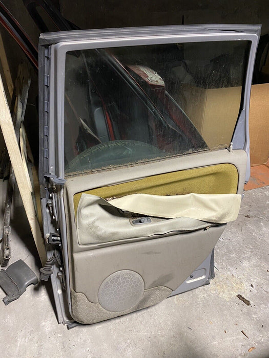 1998-2000 Volvo V70R S70 V70 Complete Passenger Rear Right Door Silver #1096E