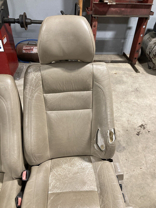 1992 1994 94 95 1997 Volvo 850 GLT Front Becket Seats Leather Tan Set OEM #661M