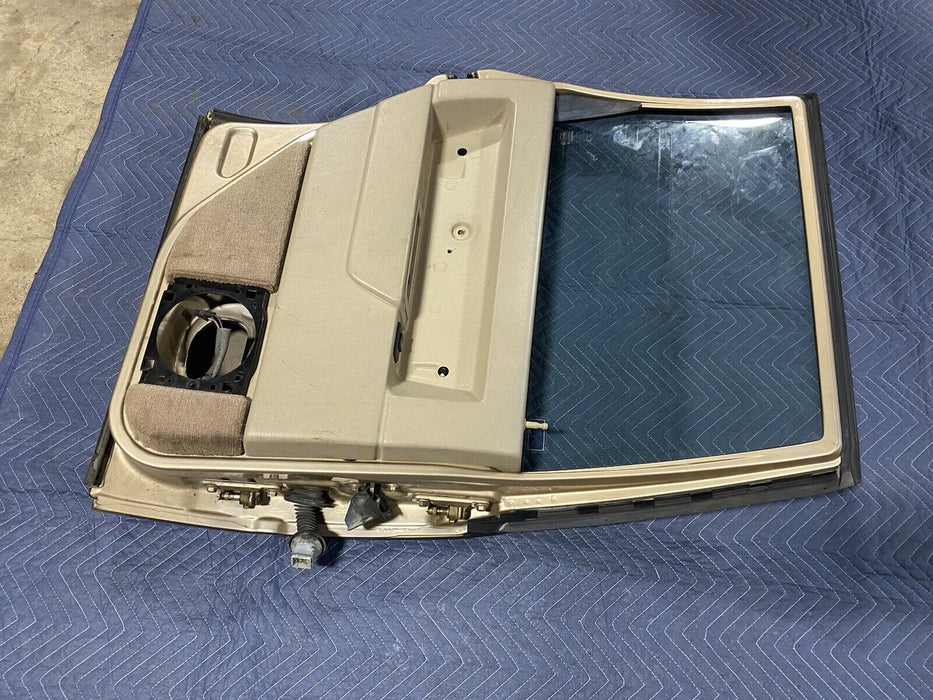 1992-1997 Volvo 850 GLT Sedan L Driver Rear Door Pewter Silver Metallic #2313E