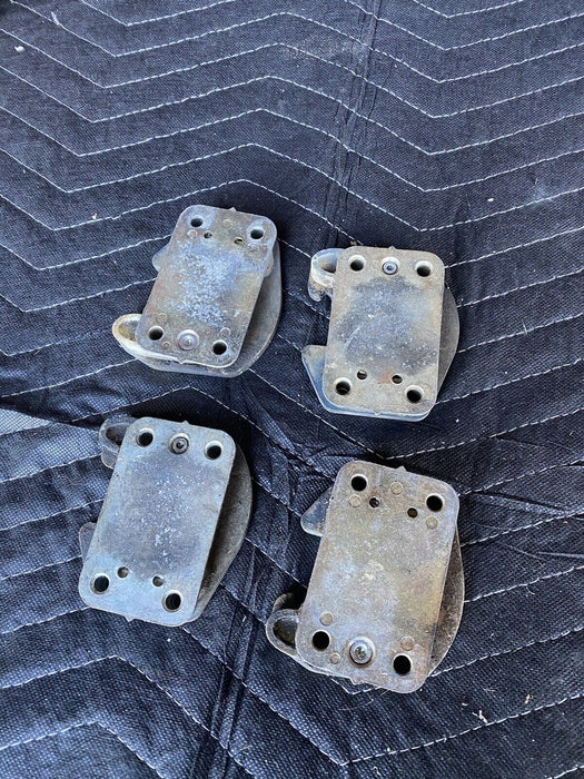 Volvo 140 144 145 Door Striker Plate Latch Front & Rear Set Of 4 OEM #1871E