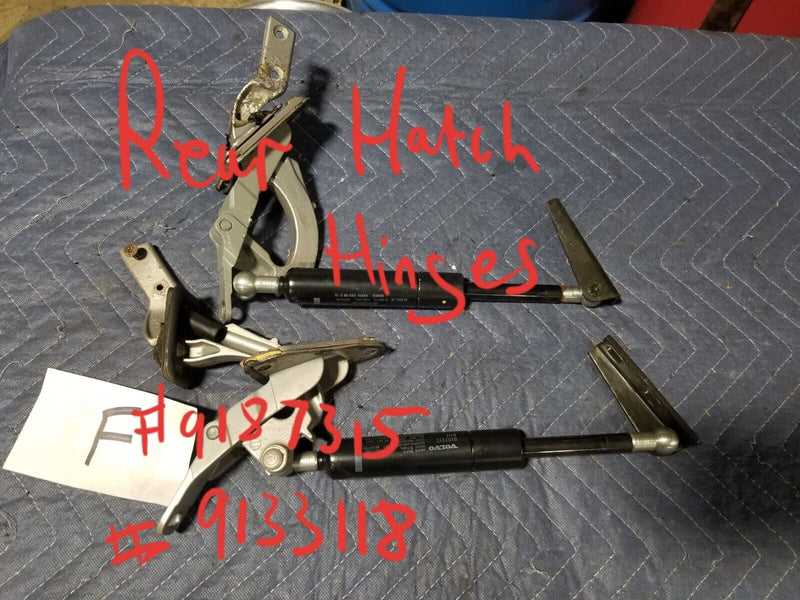 1998-2000 Volvo V70 V70R Wagon OEM Rear Hatch Trunk Hinges 9187315 #411AN