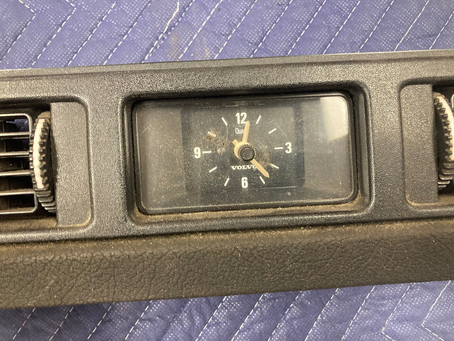 1975-1985 Volvo 242 240 244 245 Dash Vents Clock Trim Interior #1612M