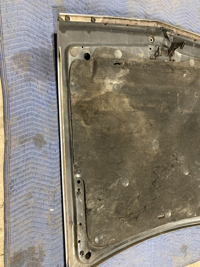 1976-1979 Cadillac Seville Hood Panel Front White Sedan OEM #1763M