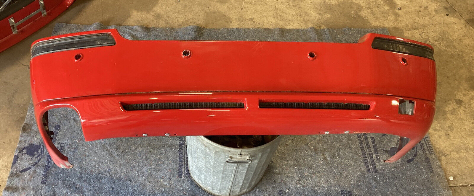 2005-2007 Volvo S60R S60 Rear Bumper Passion Red Cover Tail Panel #1260M