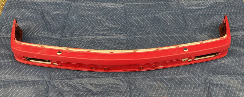 1982-1994 BMW E30 318i 325i 3 Series Bumper Cover Red Front Upper OEM #2283M