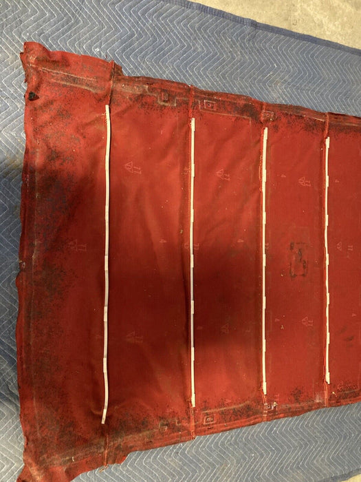 1976-1979 Cadillac Seville Ceiling Roof Headliner Red Cloth Sedan OEM #1742M