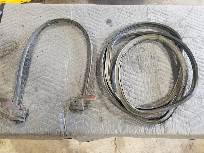 03-08 HONDA ELEMENT REAT TAILGATE HATCH SEAL GASKETS WEATHERSTRIPPING OEM #456CN
