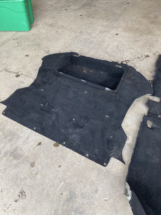 1998-2005 Land Rover Freelander Black Carpet Set Front & Rear OEM #2910E