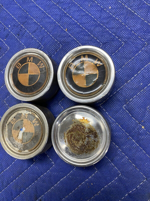 1975-1993 BMW E10 E21 E30 Wheel Center Hub Caps (4) Bottle Caps 13” 14” #3057E