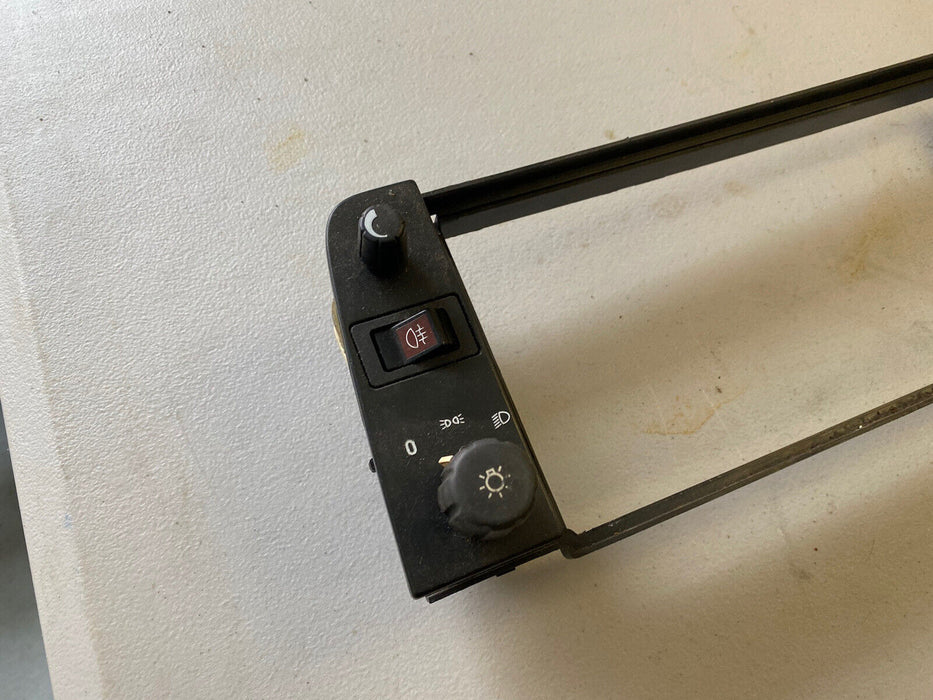 Volvo 240 Headlight Switch Fog Light Dimmer Dash Surround Bezel OEM #380E