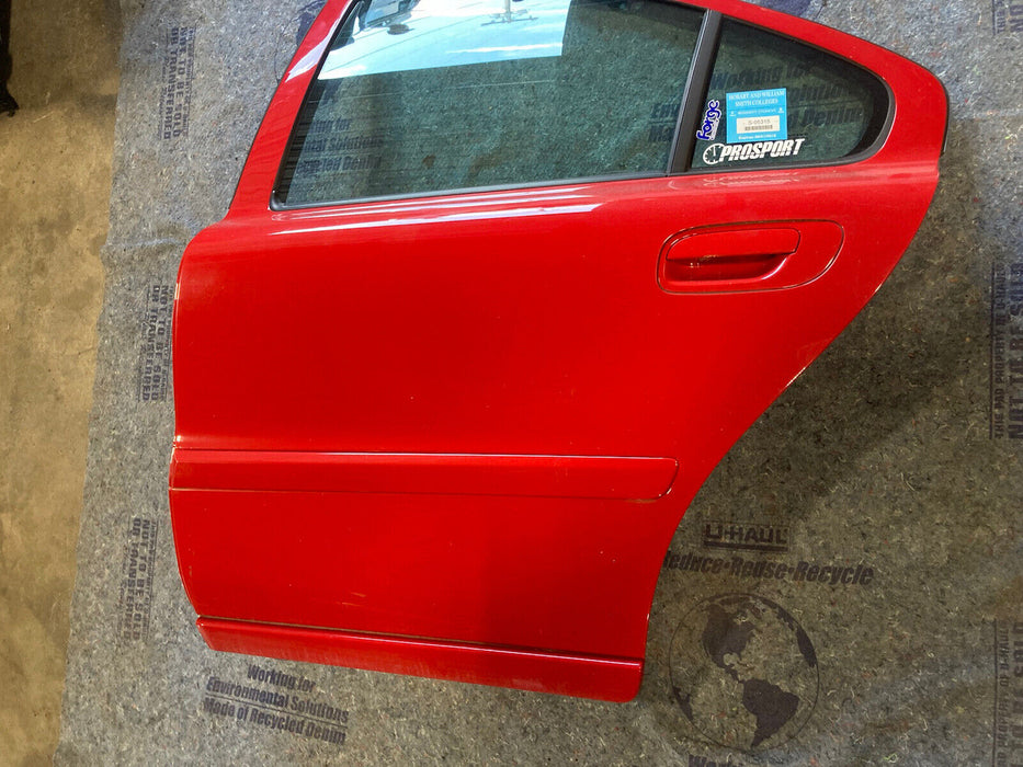 2005 2006 2007 Volvo S60R S60 V70R Rear Door Left LH Red Driver Side OEM #1291M