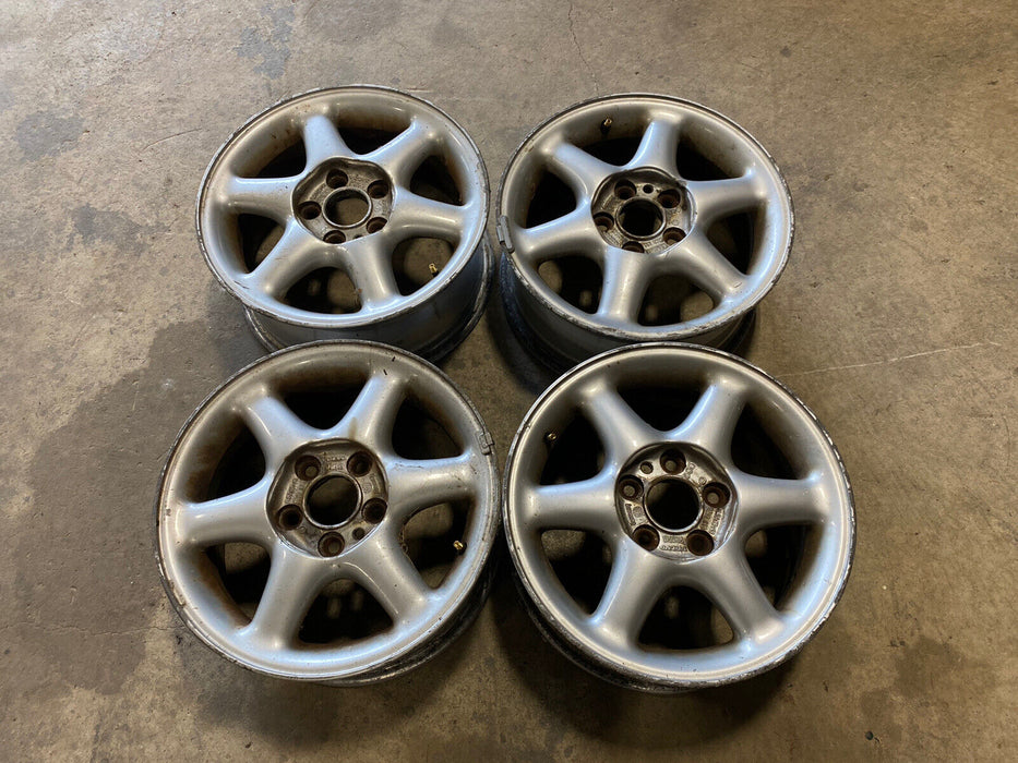 Volvo 850 V70 S70 Set Of 4 Cetus Rims Wheels 9140545 6.5Jx15x43 OEM #1269E