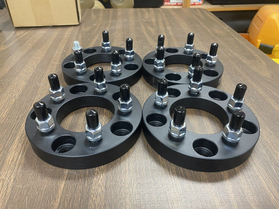 5x5 to 5x4.5 Bolt Pattern 1” Wheel Spacers Aluminum 12x1.5 82.5mm Set 4 #3050E