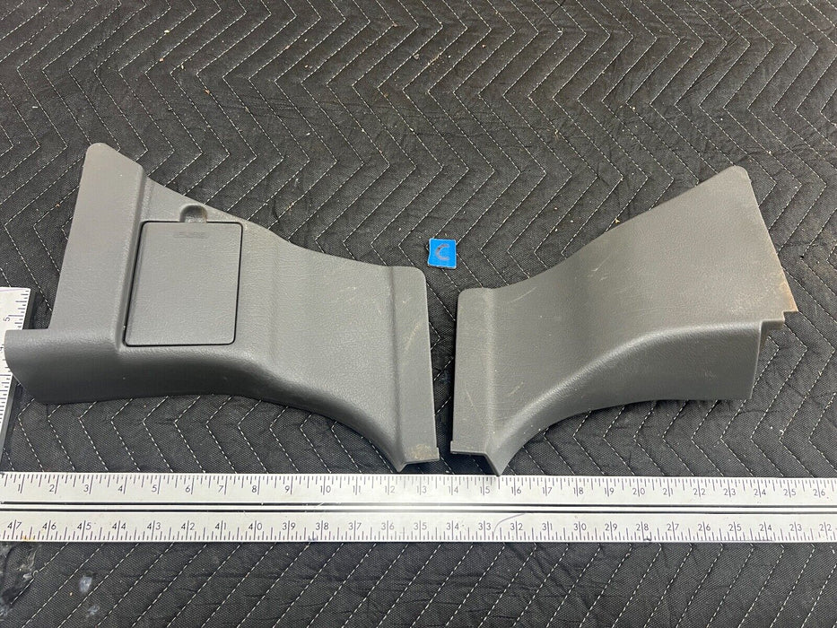 1998-2002 Isuzu Trooper Gray LH & RH Front Footwell Kick Panel Pair OEM #881EM