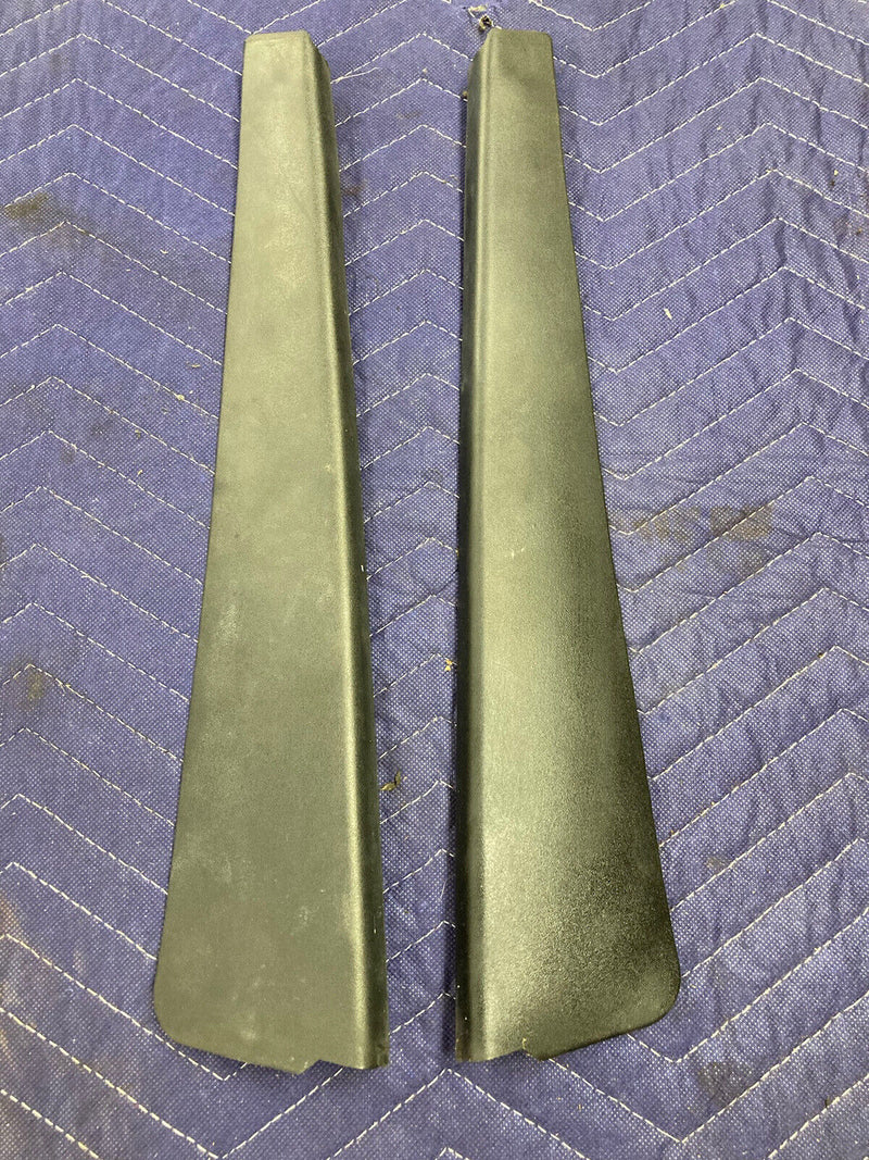 1984-1991 BMW 318i 325i E30 Right Left B Pillar Window Trim Interior OEM #2635M