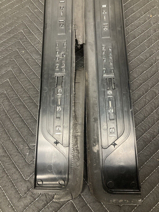 1997-03 BMW Entry Kick Cover Sill Plates Set Of 2 5 Series 540i 528i OEM #137M