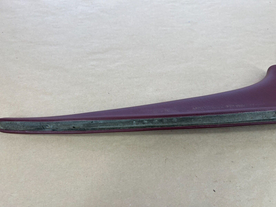 1979-1985 Mercedes 300SD W126 Set of Front Rear L + R Maroon Door Trim OEM#275EM