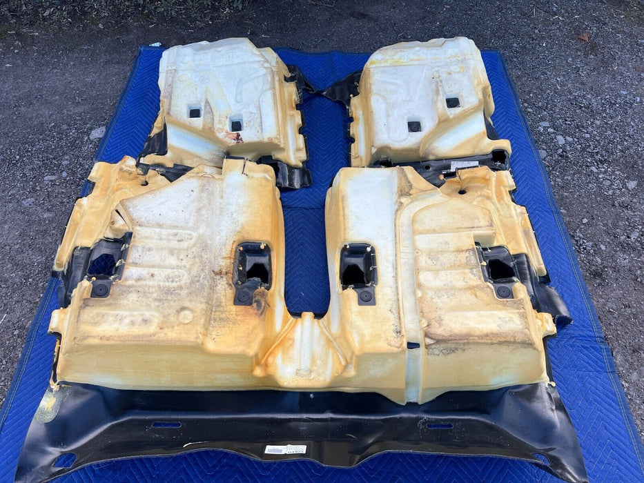 2005-2007 Volvo S60R Sedan Blue Molded Carpet Set Front & Rear LH & RH OEM#987EM