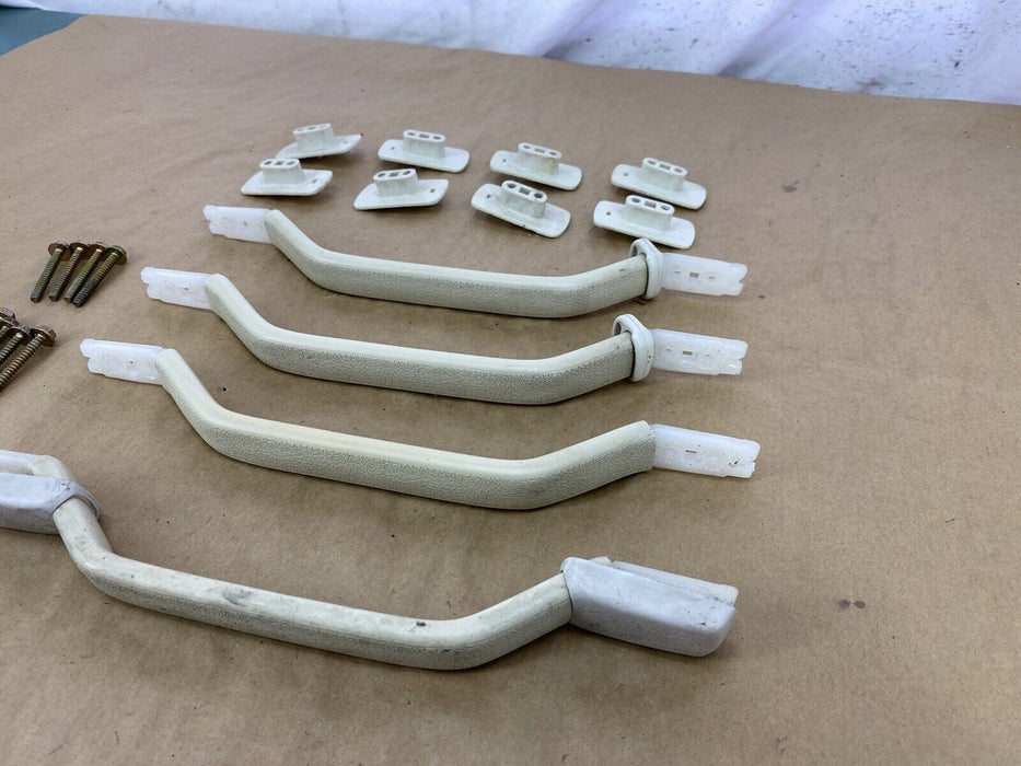 1986-1993 Volvo 240 242 244 245 Overhead Grab Handles Set of 4 Tan OEM #2501E