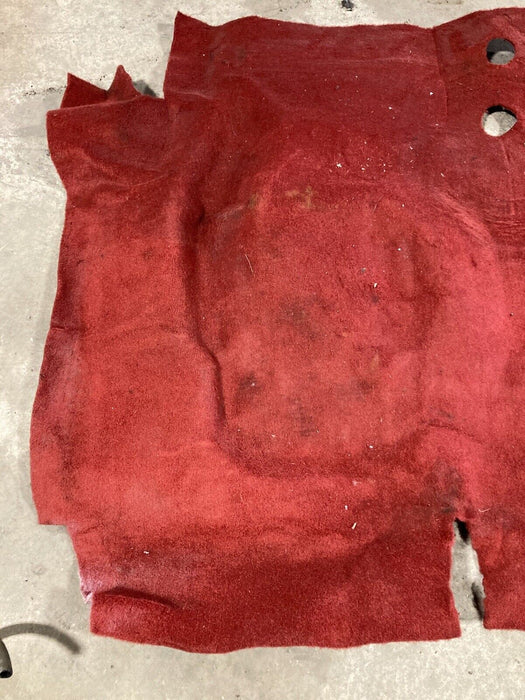 1976-1979 Cadillac Seville Trunk Liner Carpet Red Rug Floor Rear OEM #1750M