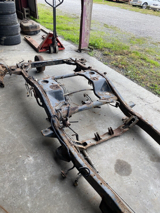 99-01 Isuzu Vehicross Frame & Undercarriage Complete Assembly 4WD OEM #1672E