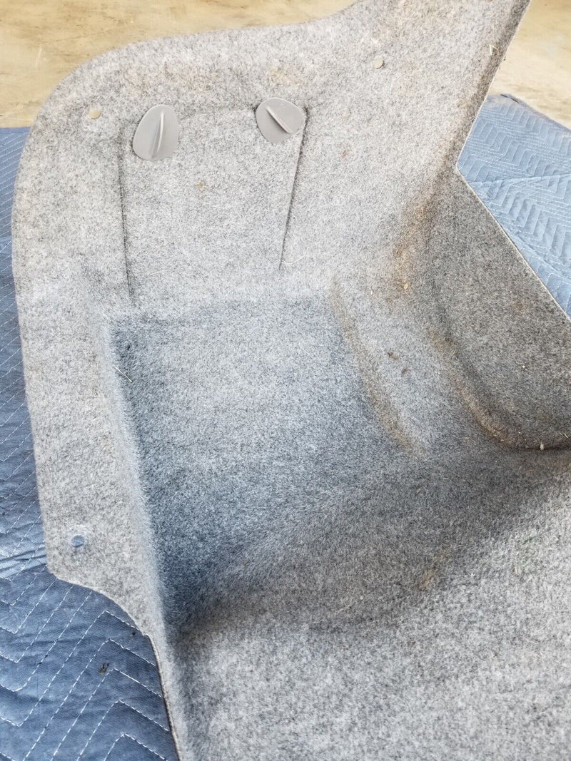 1992-1997 Volvo 850 850R Sedan Right Rear Trunk Carpet Panel Trim Gray OE #2769E