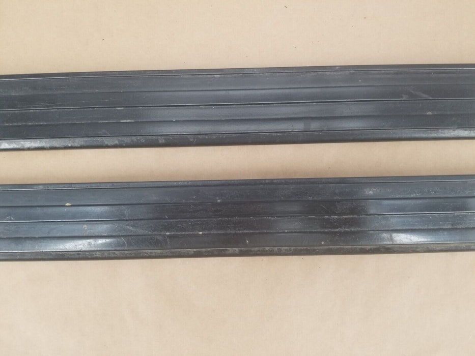 1984-93 BMW E30 318i 325i ENTRY DOOR SCUFF PANEL PLATE SILL TRIM STEP OEM #497CN