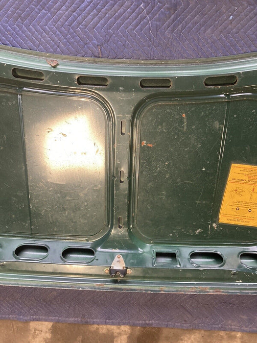 1975-1985 Volvo 242 240 244 245 Rear Trunk Deck Lid  Coupe Green OEM #1693M