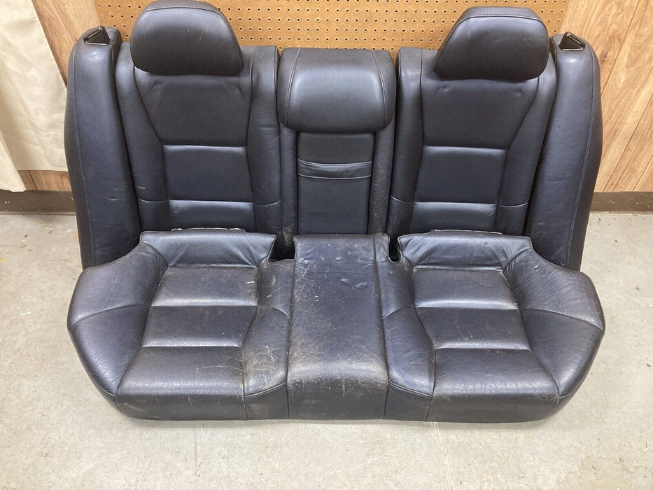 2005 2006 2007 Volvo S60R S60 Rear Seat Nordkap Blue Leather Back Bench #1409M