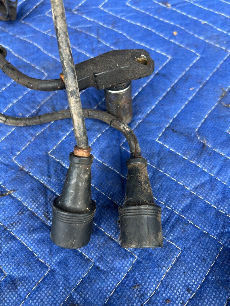 1979-85 Mercedes 300SD W126 Sedan Left & Right Brake Wire ABS Sensors OEM #450EM