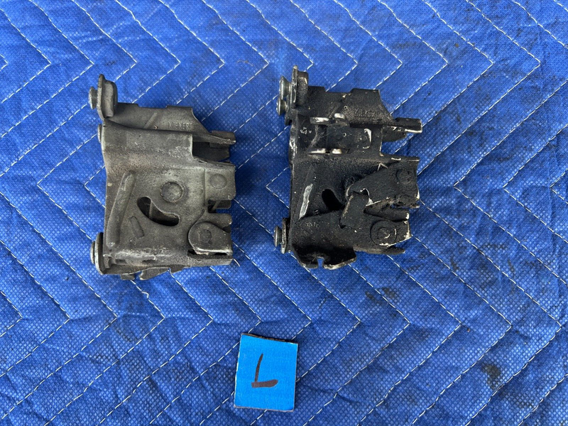 1979-1985 Mercedes 300SD W126 Left & Right Hood Release Latch Pair OEM #452EM