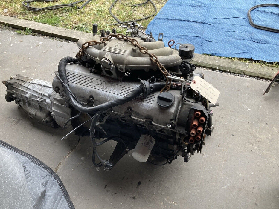 1987-1992 BMW 320i E30 277 731 Head EURO SPEC 6 Cylinder Engine 136K #2201M