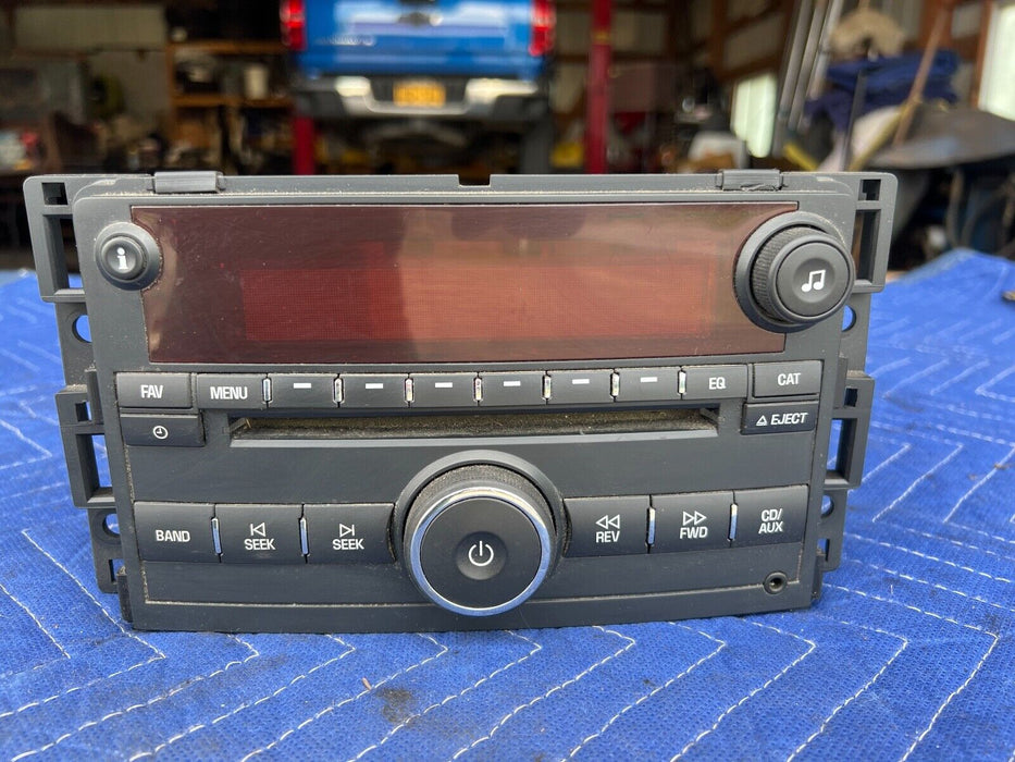 2002-2007 Saturn Vue Radio Stereo CD Player Assembly Model 15850682 OEM #457EM