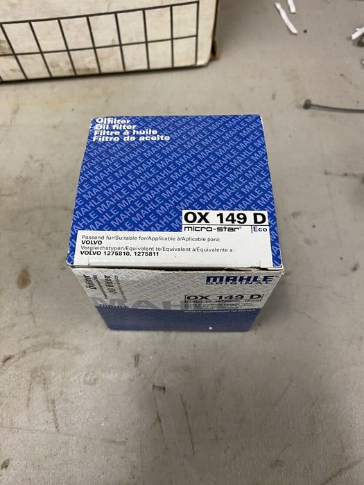 Mahle OX149D Engine Oil Filter Cartridge OX 149 D Volvo 1275810 BMW #2260E