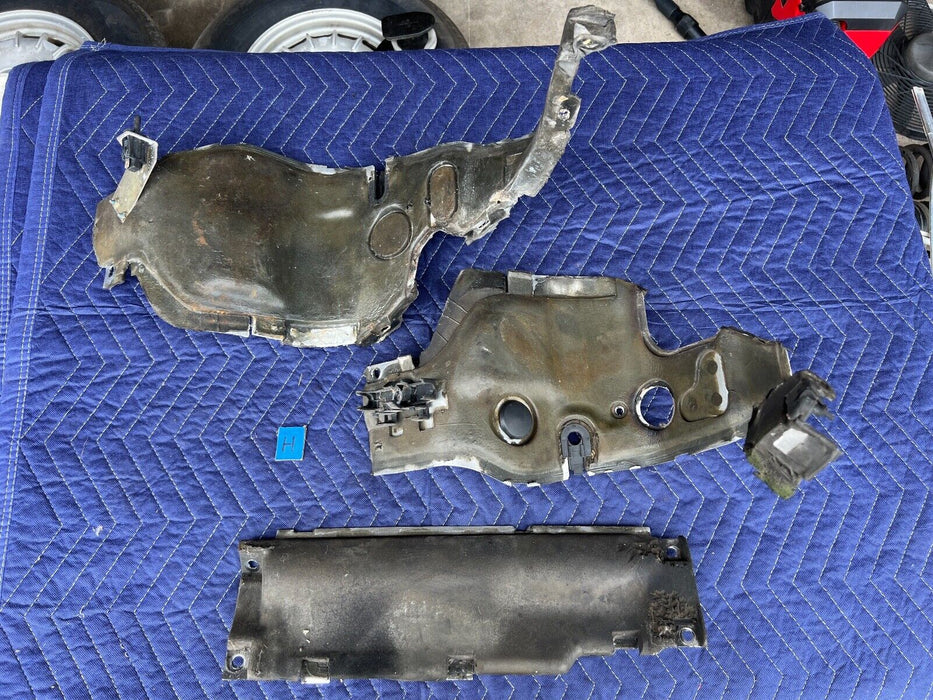 1979-1985 Mercedes 300SD W126 Engine Bay Brake Booster Shield Bracket OEM #363EM