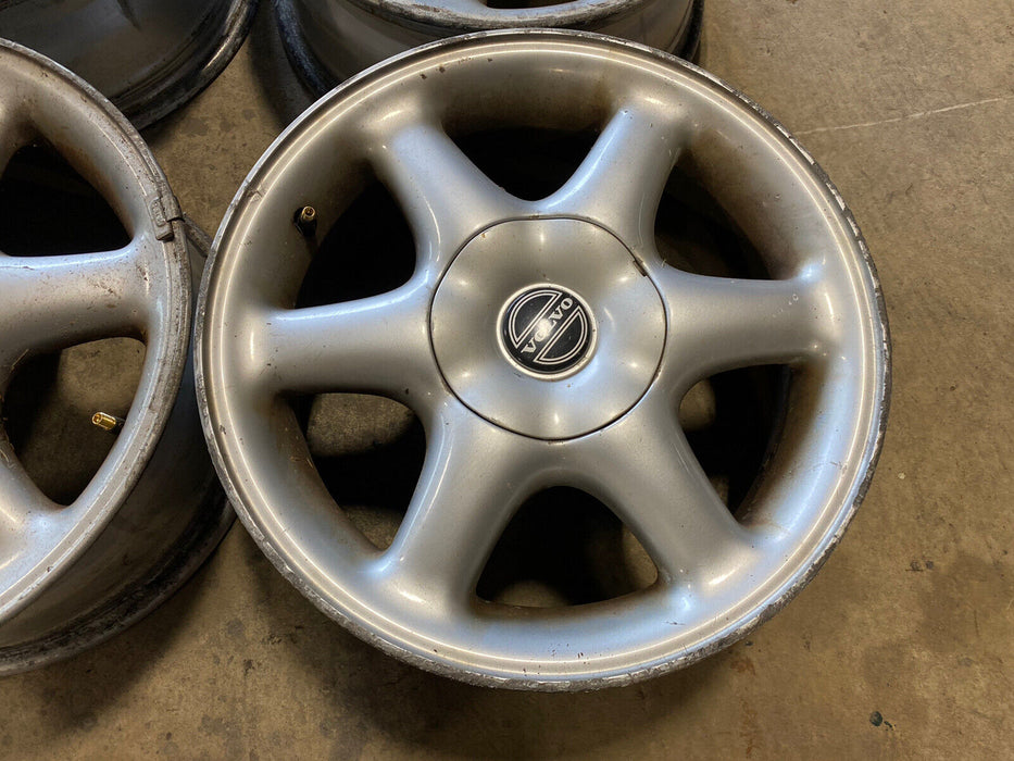 Volvo 850 V70 S70 Set Of 4 Cetus Rims Wheels 9140545 6.5Jx15x43 OEM #1269E